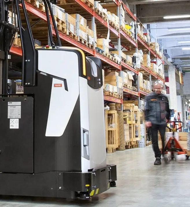 Verwerking van volledige pallets